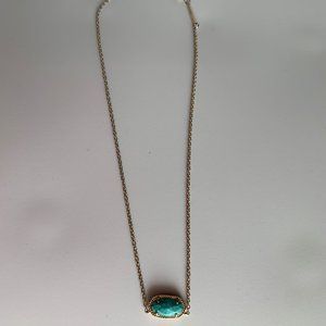 Kendra Scott Turquoise Elisa Necklace